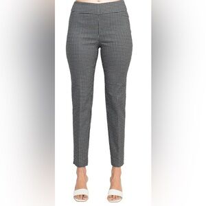 Checkered Black and White Pants